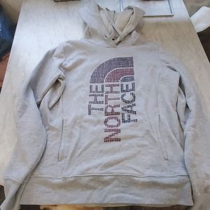 North face hooded sweatshirt